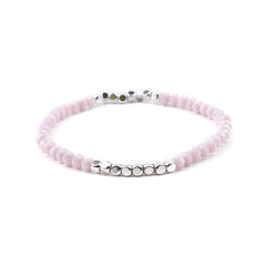 BOJIU Multicolor Crystal Strand Bracelets For Women Gold Acrylic Copper Beads Pink White Black Gray Crystal Bracelet Femme BC226